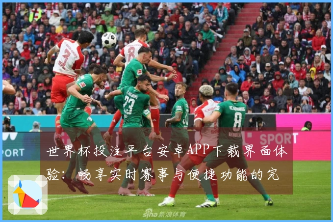 世界杯投注平台安卓APP下载界面体验：畅享实时赛事与便捷功能的完美结合