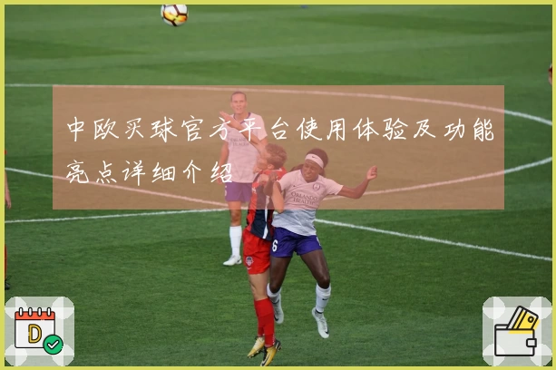 中欧买球官方平台使用体验及功能亮点详细介绍